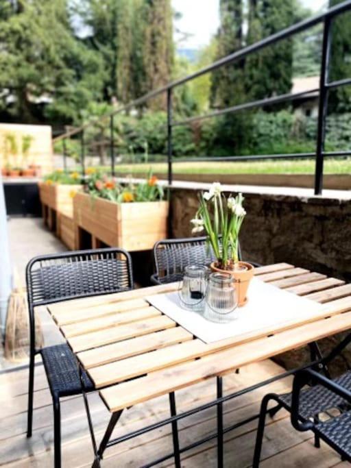 Apartamento Late Checkout - 3 Zimmer, Sonnenterrasse, Garage Merano